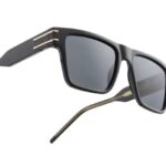 Opium Unisex Green Rectangular Sunglasses | Op-10222-C05-55