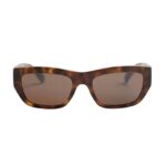 Opium Unisex Brown Demi Rectangular Sunglasses | Op-10228-C02-55