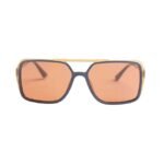 Opium Unisex Orange Rectangular Sunglasses | Op-10232-C03-51