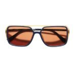 Opium Unisex Orange Rectangular Sunglasses | Op-10232-C03-51