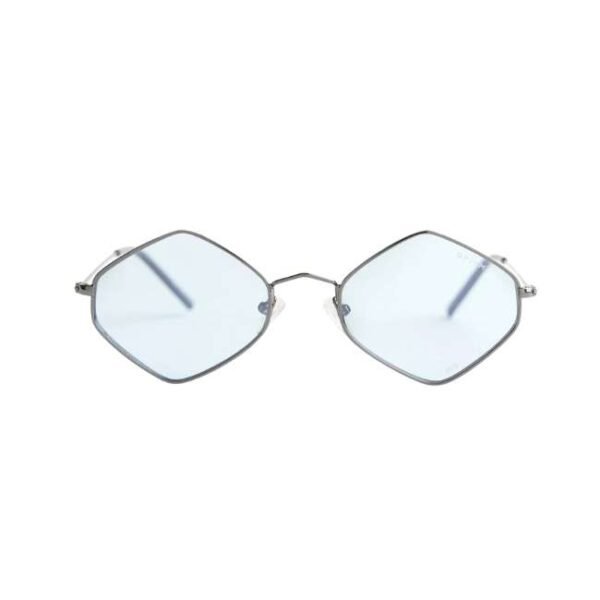 Opium Unisex Gun Metal Rectangular Sunglasses | Op-10248-C02