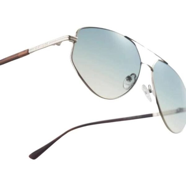 Opium Unisex Gold Rectangular Sunglasses | Op-10254-C01