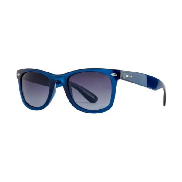 Opium Women Blue Round Sunglasses | Op-1928-C03