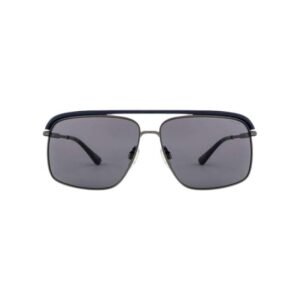 Opium Unisex Gun Metal Rectangular Sunglasses | Op-1939-C01