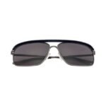 Opium Unisex Gun Metal Rectangular Sunglasses | Op-1939-C01
