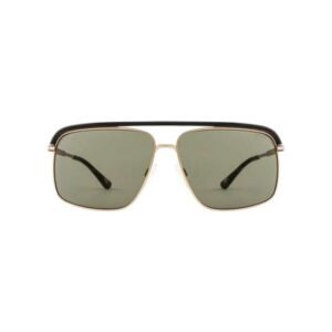 Opium Unisex Gold Rectangular Sunglasses | Op-1939-C02