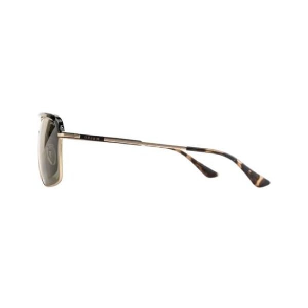 Opium Unisex Gold Rectangular Sunglasses | Op-1939-C02