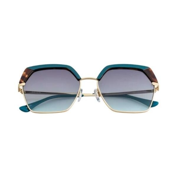 Opium Women Gold Clubmaster Sunglasses | Op-1950-C03