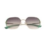Opium Women Gold Geometric Sunglasses | Op-1955-C04