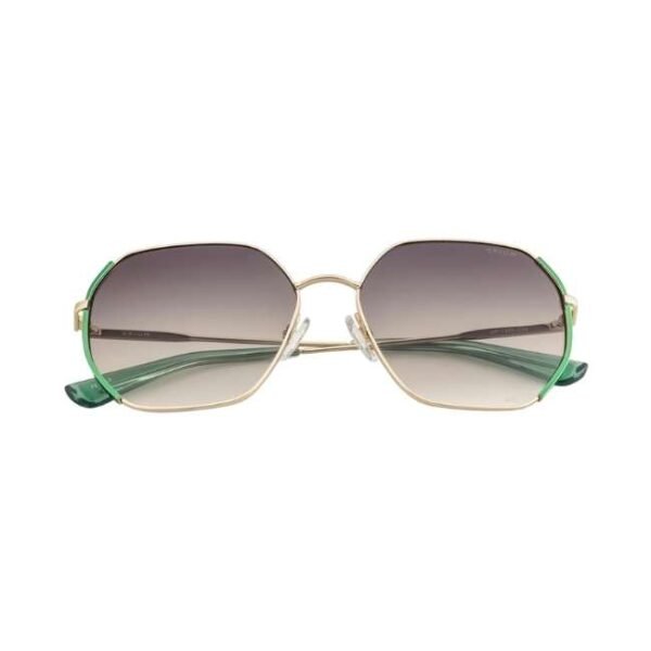 Opium Women Gold Geometric Sunglasses | Op-1955-C04