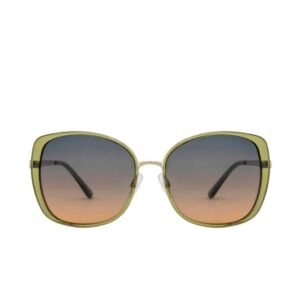 Opium Women Green Butterfly Sunglasses | Op-1961-C03