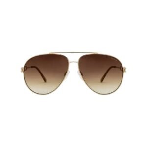 Opium Unisex Gold Aviator Sunglasses | Op-1968-C01