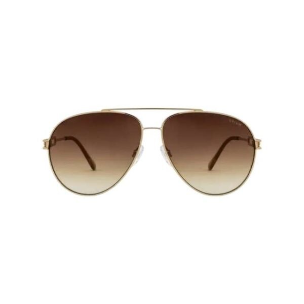 Opium Unisex Gold Aviator Sunglasses | Op-1968-C01