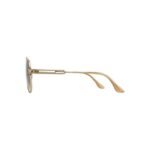 Opium Unisex Gold Aviator Sunglasses | Op-1968-C01