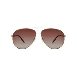 Opium Unisex Brown Aviator Sunglasses | Op-1968-C02