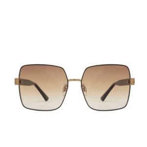 Opium Women Purple Square Sunglasses | Op-1971-C03