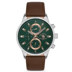 Santa Barbara Men Green Dial Quartz Watch -SB.1.10389-2