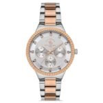 Santa Barbara Women Silver Dial Quartz Watch -SB.1.10399-4