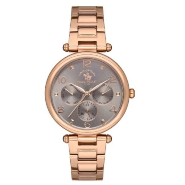 Santa Barbara Women Black Dial Quartz Watch -SB.1.10412-5