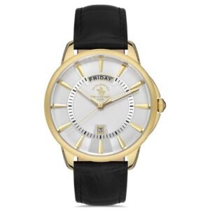 Santa Barbara Men Silver Dial Quartz Watch -SB.1.10427-5