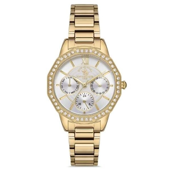Santa Barbara Men Mother of Pearl Dial Quartz Watch -SB.1.10433-5