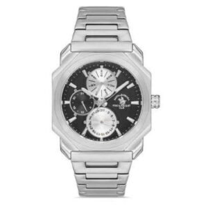 Santa Barbara Men Black Dial Quartz Watch -SB.1.10442-1