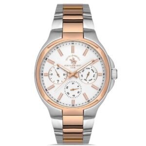 Santa Barbara Men Mother of Pearl Dial Quartz Watch -SB.1.10459-4