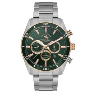 Santa Barbara Men Green Dial Quartz Watch -SB.1.10498-3