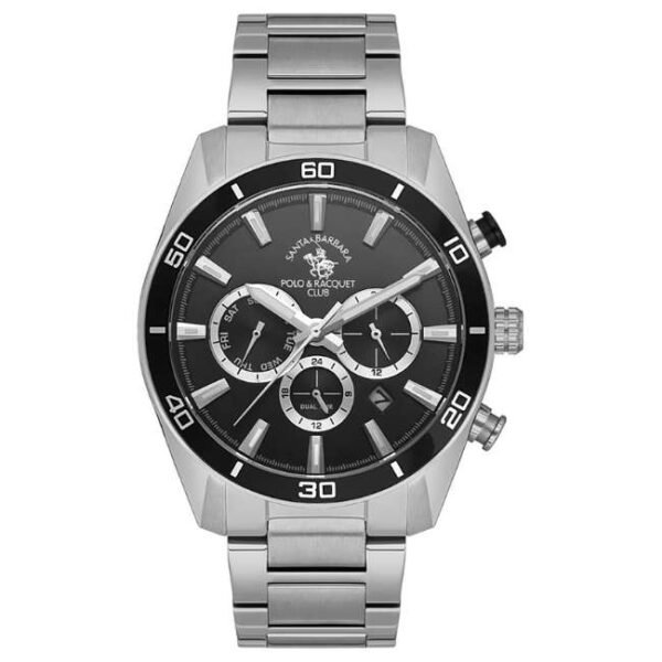 Santa Barbara Men Black Dial Analog Watch -SB.1.10502-1