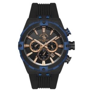 Santa Barbara Men Black Dial Analog Watch -SB.1.10510-5