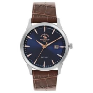 Santa Barbara Men Blue Dial Analog Watch -SB.1.10513-4