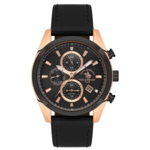 Santa Barbara Men Black Dial Quartz Watch -SB.1.10515-3
