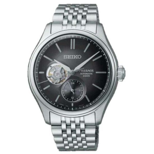 Seiko Presage Classic Series ‘Sumi-iro’ Open heart Watch -SPB471J1