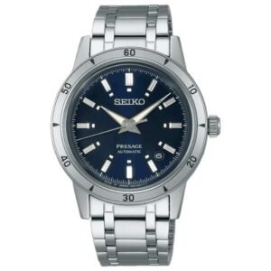 Seiko Presage Style 60s ‘Elegant Yet Rugged’ in navy Watch -SRPL07J1