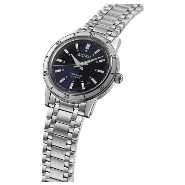 Seiko Presage Style 60s ‘Elegant Yet Rugged’ in navy Watch -SRPL07J1