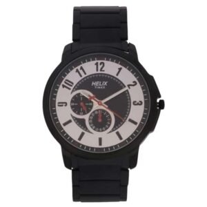 Helix Men Black Dial Quartz Watch -TW027HG32