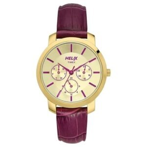 Helix Women Gold Dial Quartz Watch -TW032HL07