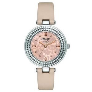 Helix Women Rose Gold Dial Quartz Watch -TW033HL00