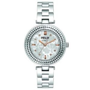Helix Women Silver Dial Quartz Watch -TW033HL03
