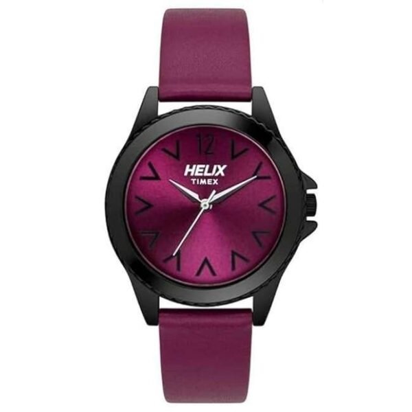 Helix Women Purple Dial Quartz Watch -TW035HL07
