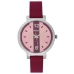 Helix Women Pink Dial Quartz Watch -TW041HL07