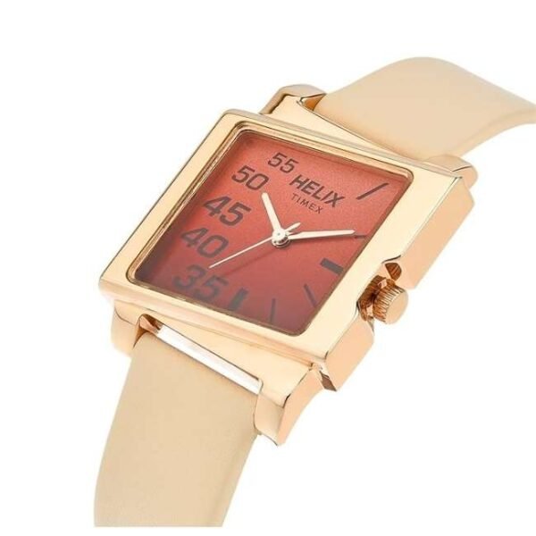 Helix Women Brown Dial Quartz Watch -TW044HL04