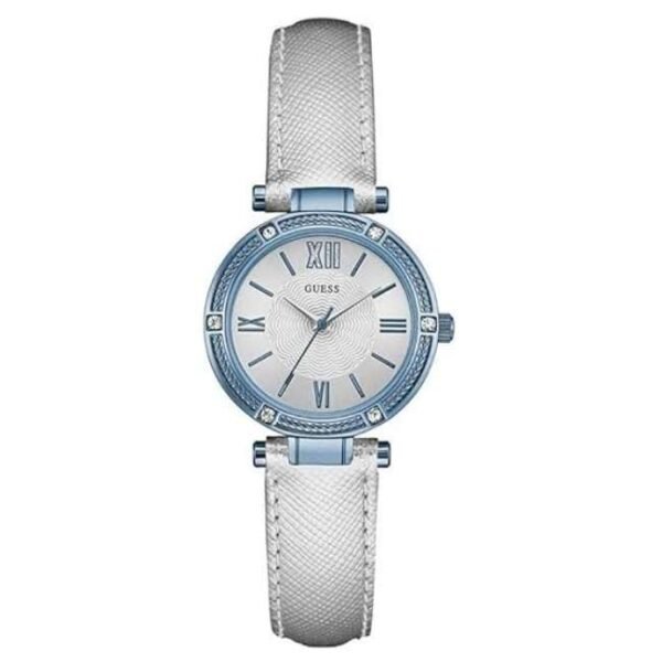 Guess Women White Dial Quartz Watch-W0838L3