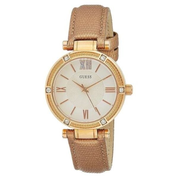 Guess Women Off-White Dial Quartz Watch-W0838L6