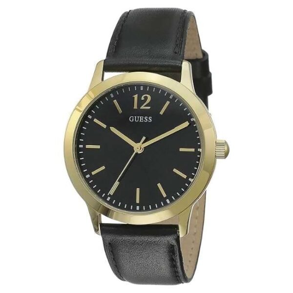 Guess Men Exchange Black Dial Quartz Watch-W0922G4