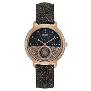 Guess Women Stargazer Black Dial Quartz Watch-W1005L2