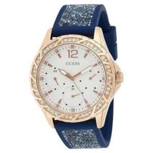 Guess Women Fashion White Dial Quartz Watch-W1096L4