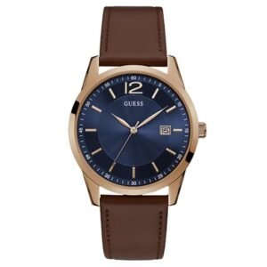 Guess Men Perry Blue Dial Quartz Watch-W1186G3