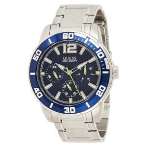Guess Men Blue Dial Quartz Watch-W1249G2