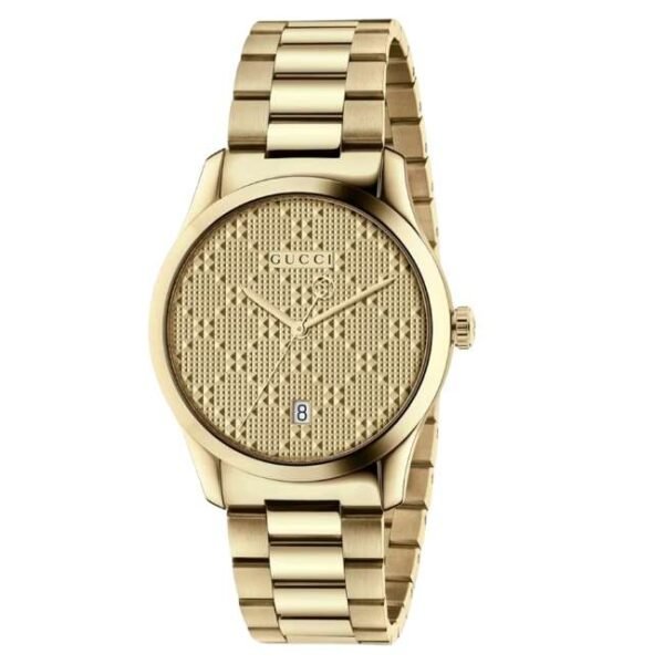 Gucci Men Gold Dial Quartz -YA126461A